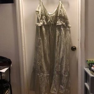 ASOS sage green dress